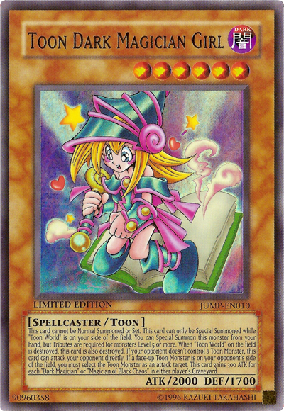 Toon Dark Magician Girl [JUMP-EN010] Ultra Rare | Tables and Towers