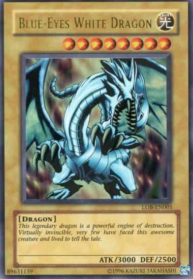 Blue-Eyes White Dragon [LOB-EN001] Ultra Rare | Tables and Towers