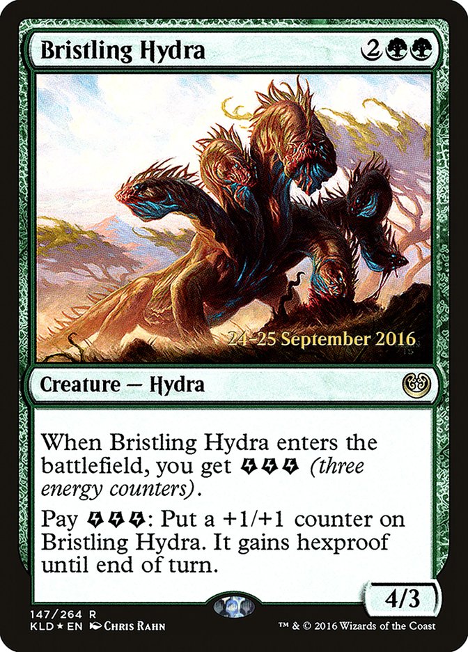 Bristling Hydra [Kaladesh Prerelease Promos] | Tables and Towers