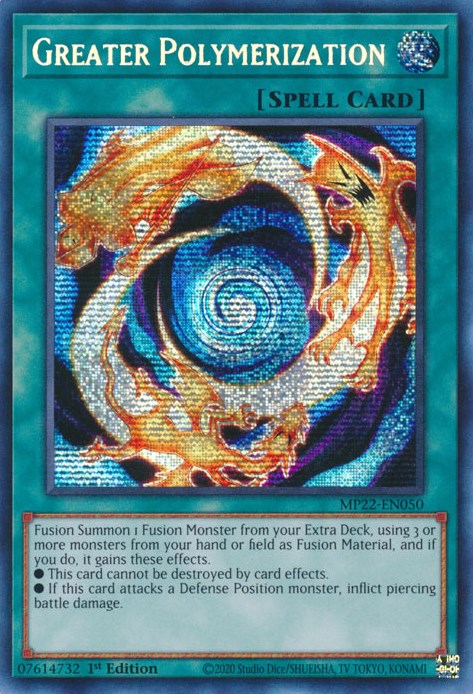 Greater Polymerization [MP22-EN050] Prismatic Secret Rare | Tables and Towers