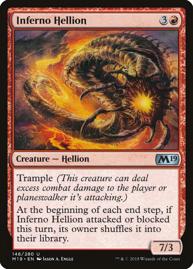 Inferno Hellion [Core Set 2019] | Tables and Towers