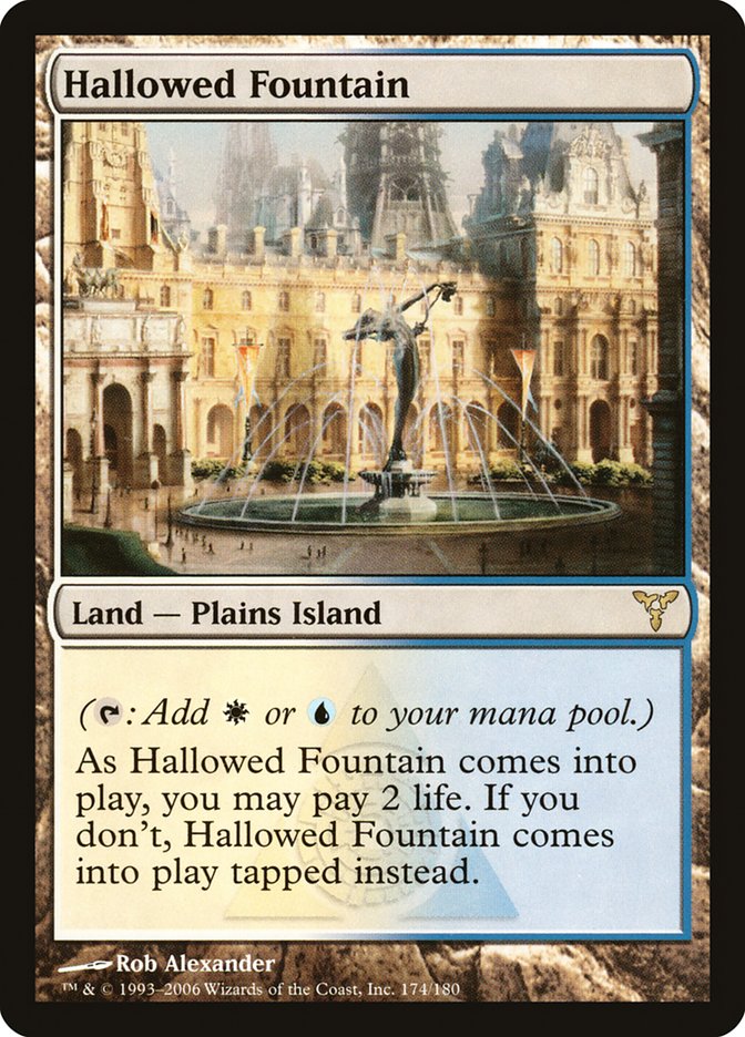 Hallowed Fountain [Dissension] | Tables and Towers