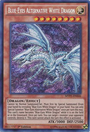 Blue-Eyes Alternative White Dragon [MVP1-ENS46] Secret Rare | Tables and Towers