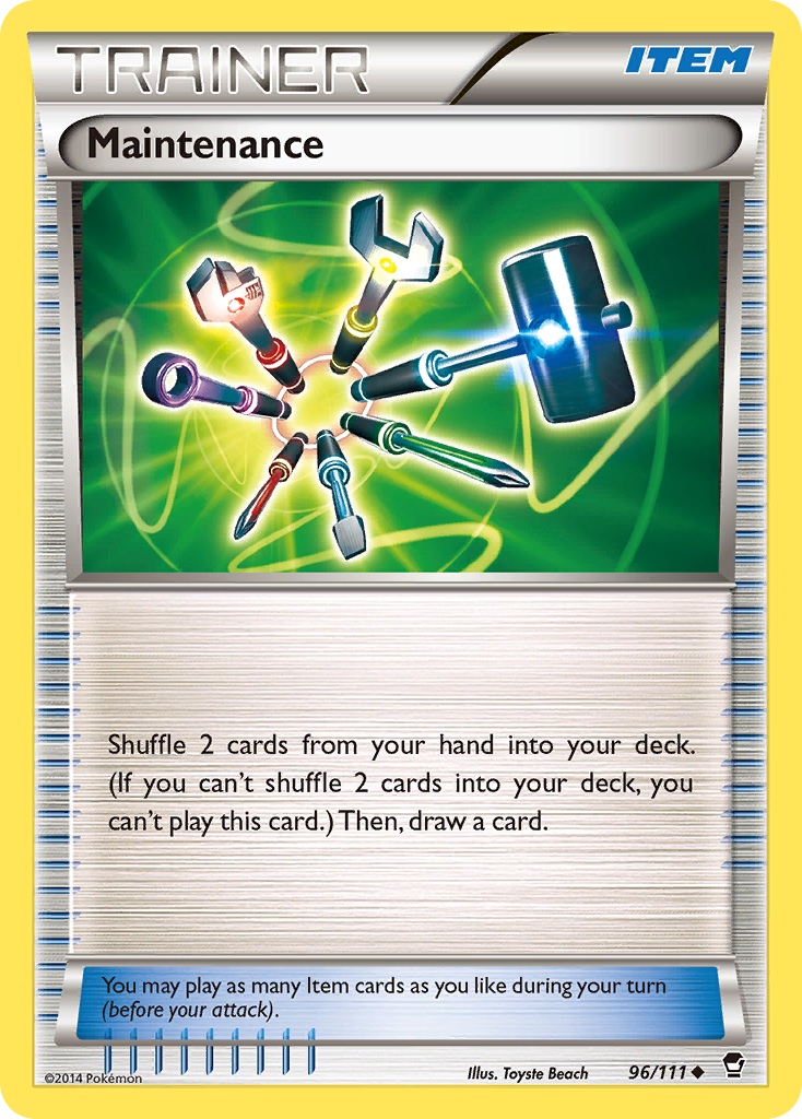 Maintenance (96/111) [XY: Furious Fists] | Tables and Towers