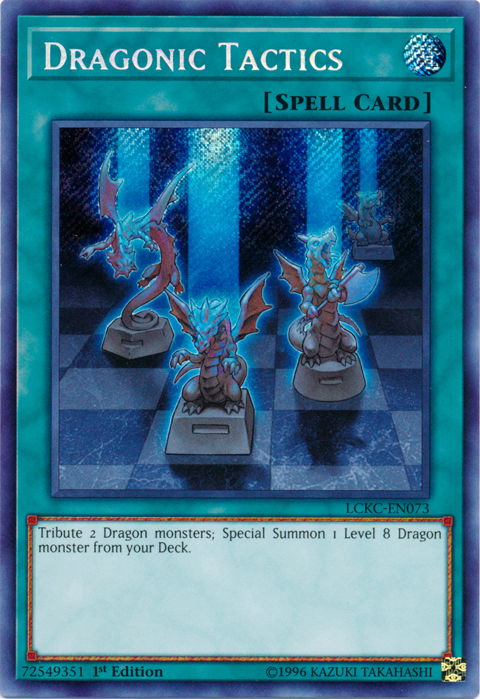 Dragonic Tactics [LCKC-EN073] Secret Rare | Tables and Towers