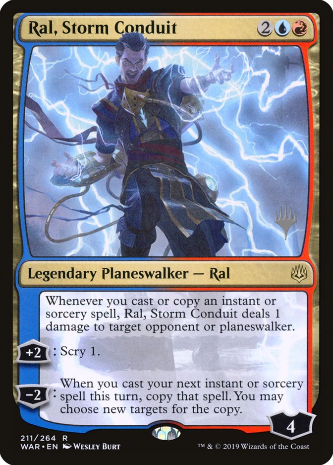 Ral, Storm Conduit (Promo Pack) [War of the Spark Promos] | Tables and Towers