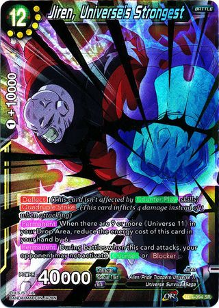 Jiren, Universe's Strongest (BT4-094) [Colossal Warfare] | Tables and Towers