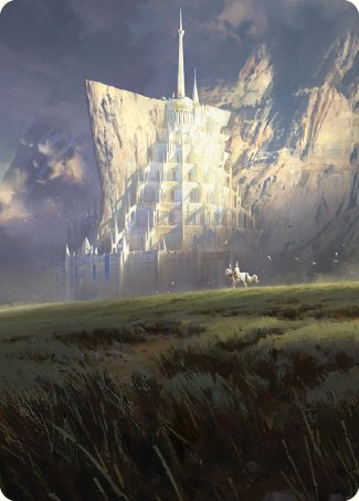 Minas Tirith Art Card [The Lord of the Rings: Tales of Middle-earth Art Series] | Tables and Towers