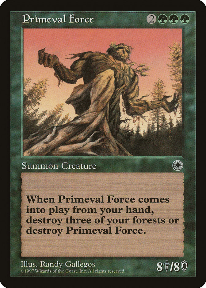 Primeval Force [Portal] | Tables and Towers