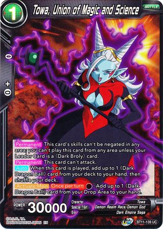 Towa, Union of Magic and Science (BT11-139) [Vermilion Bloodline] | Tables and Towers