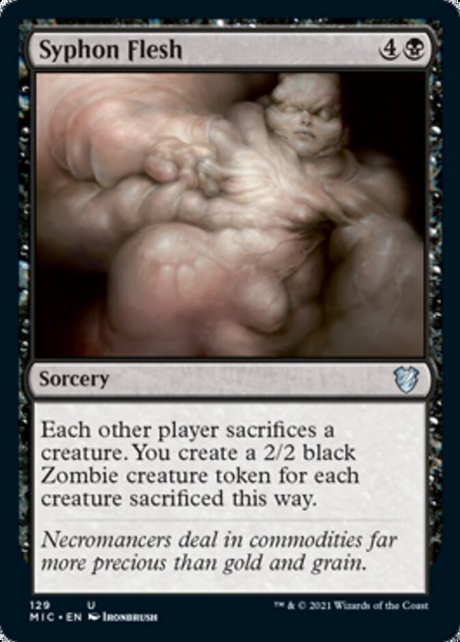 Syphon Flesh [Innistrad: Midnight Hunt Commander] | Tables and Towers