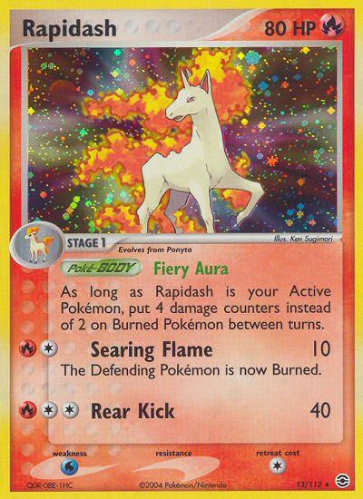 Rapidash (13/112) [EX: FireRed & LeafGreen] | Tables and Towers