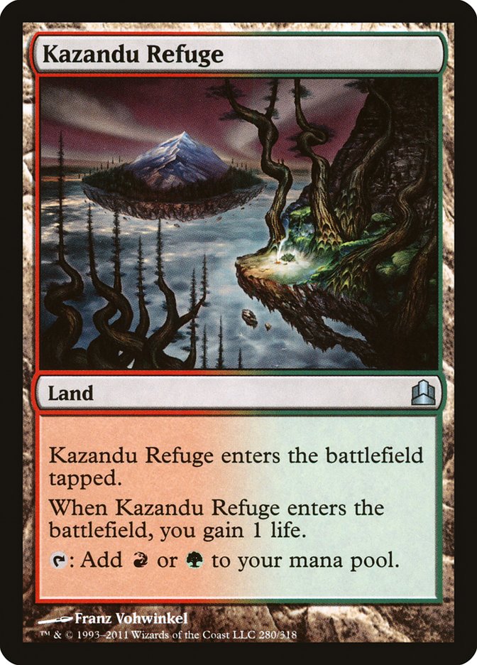 Kazandu Refuge [Commander 2011] | Tables and Towers