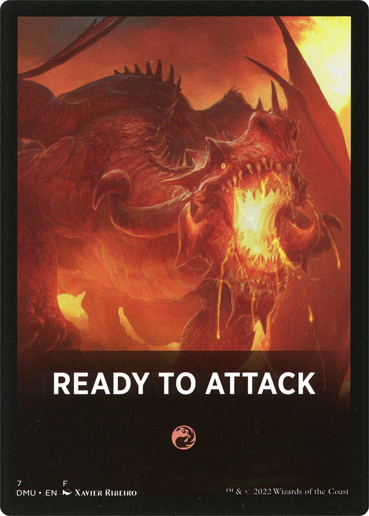 Ready to Attack Theme Card [Dominaria United Tokens] | Tables and Towers