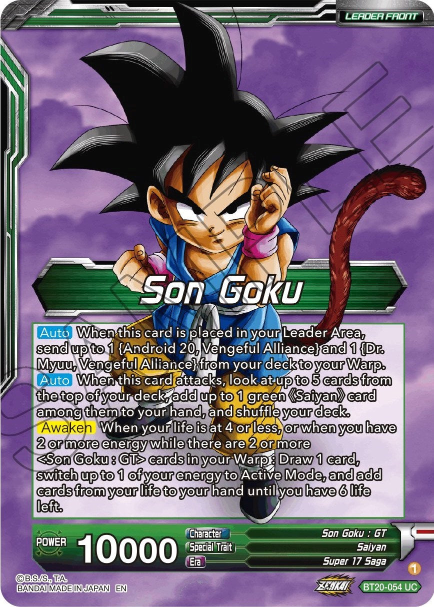 Son Goku // SS4 Son Goku, Betting It All (BT20-054) [Power Absorbed] | Tables and Towers