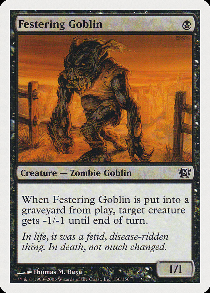 Festering Goblin [Ninth Edition] | Tables and Towers