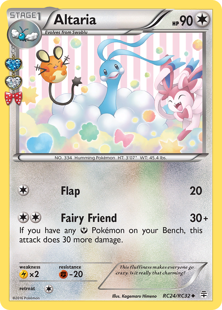 Altaria (RC24/RC32) [XY: Generations] | Tables and Towers