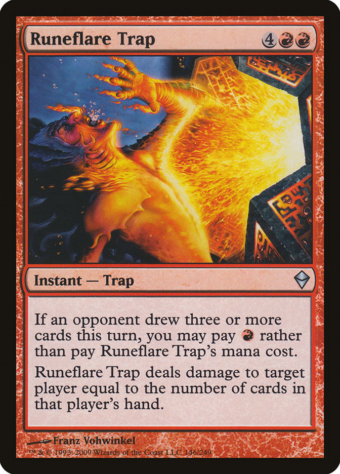 Runeflare Trap [Zendikar] | Tables and Towers