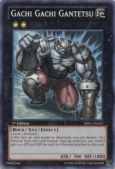 Gachi Gachi Gantetsu [BP01-EN025] Rare | Tables and Towers