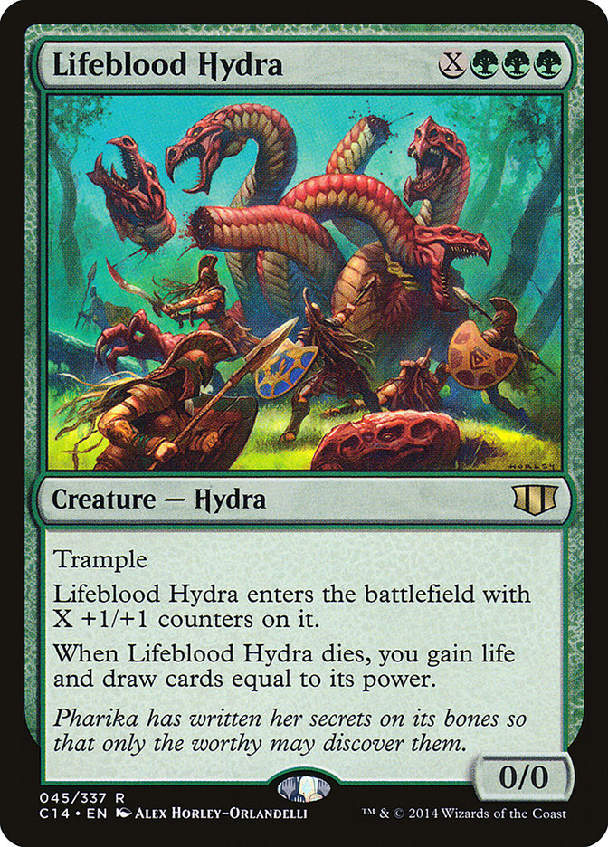 Lifeblood Hydra [Commander 2014] | Tables and Towers