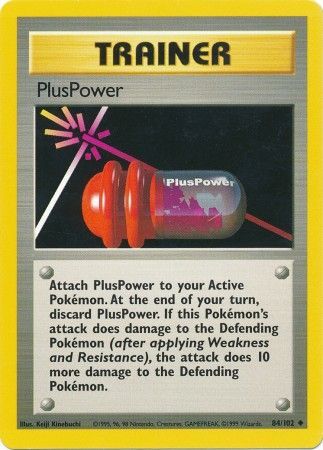 PlusPower (84/102) [Base Set Unlimited] | Tables and Towers