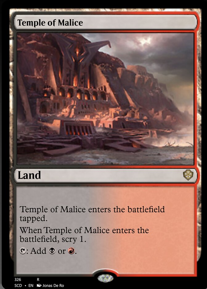 Temple of Malice [Starter Commander Decks] | Tables and Towers