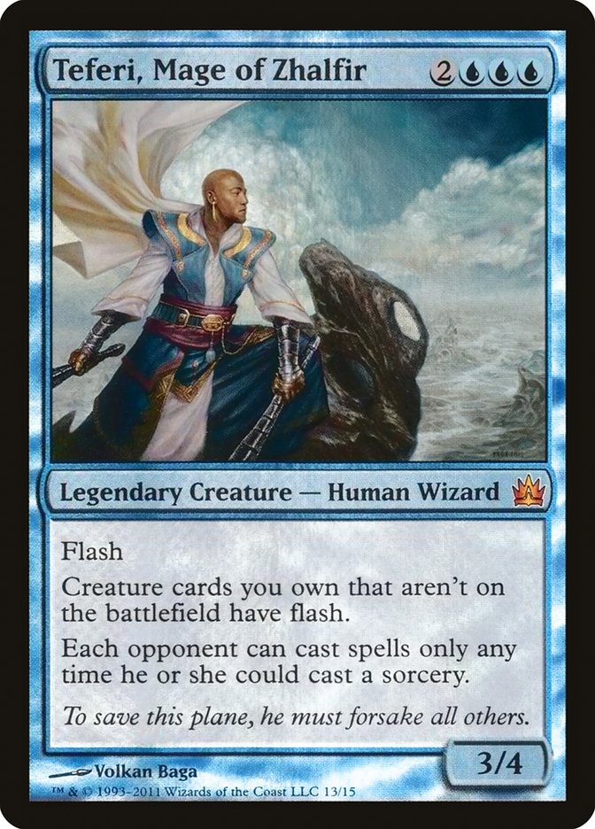 Teferi, Mage of Zhalfir [From the Vault: Legends] | Tables and Towers