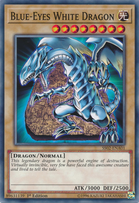 Blue-Eyes White Dragon [SS02-ENA01] Common | Tables and Towers