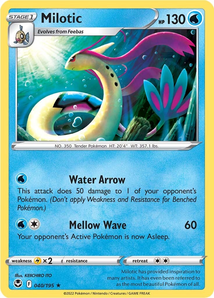 Milotic (040/195) [Sword & Shield: Silver Tempest] | Tables and Towers