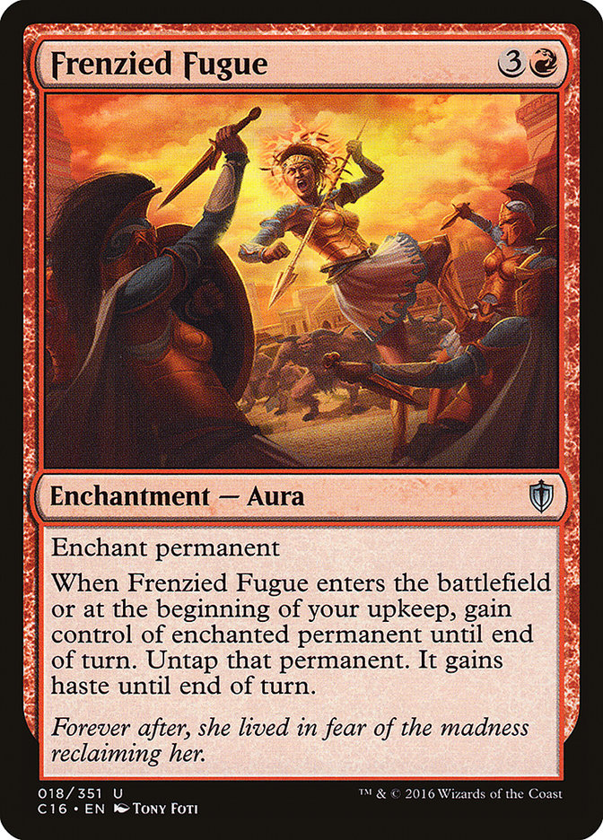 Frenzied Fugue [Commander 2016] | Tables and Towers