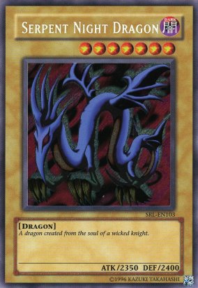 Serpent Night Dragon [SRL-103] Secret Rare | Tables and Towers