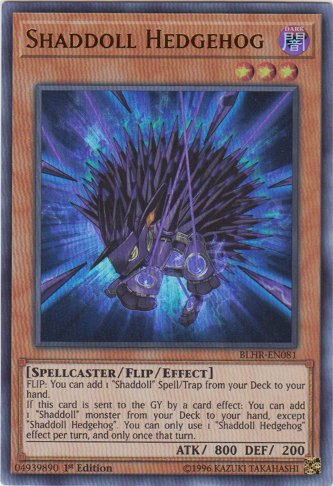 Shaddoll Hedgehog [BLHR-EN081] Ultra Rare | Tables and Towers