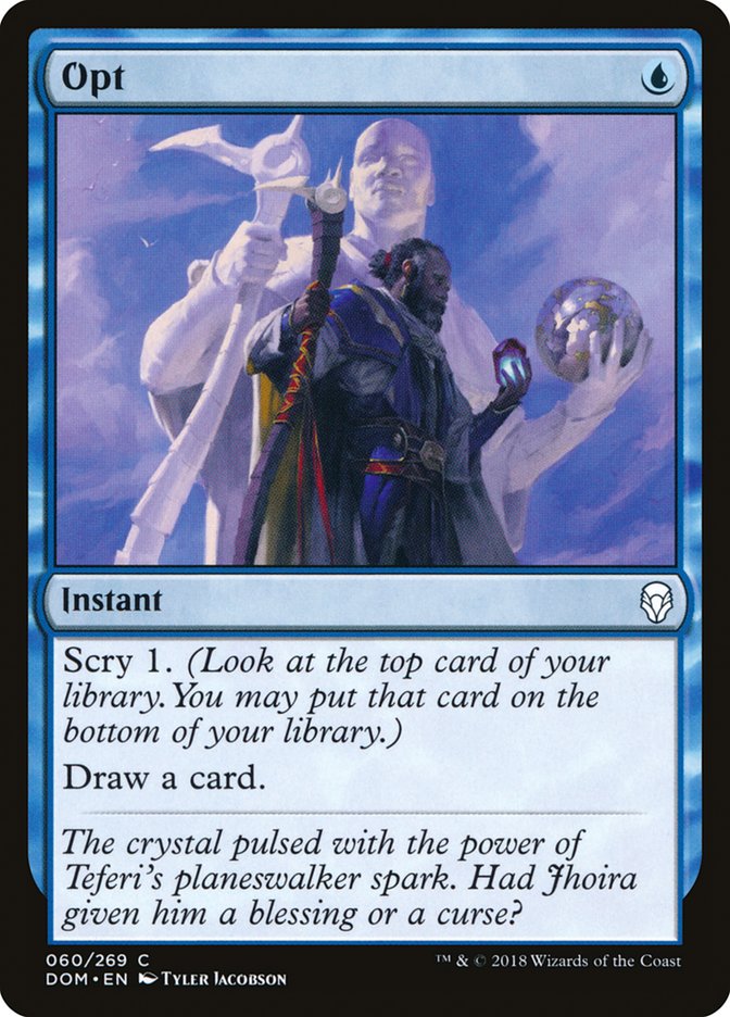 Opt [Dominaria] | Tables and Towers