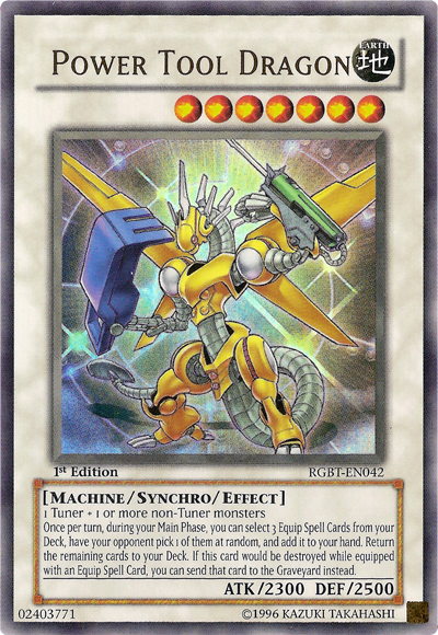 Power Tool Dragon [RGBT-EN042] Ultra Rare | Tables and Towers