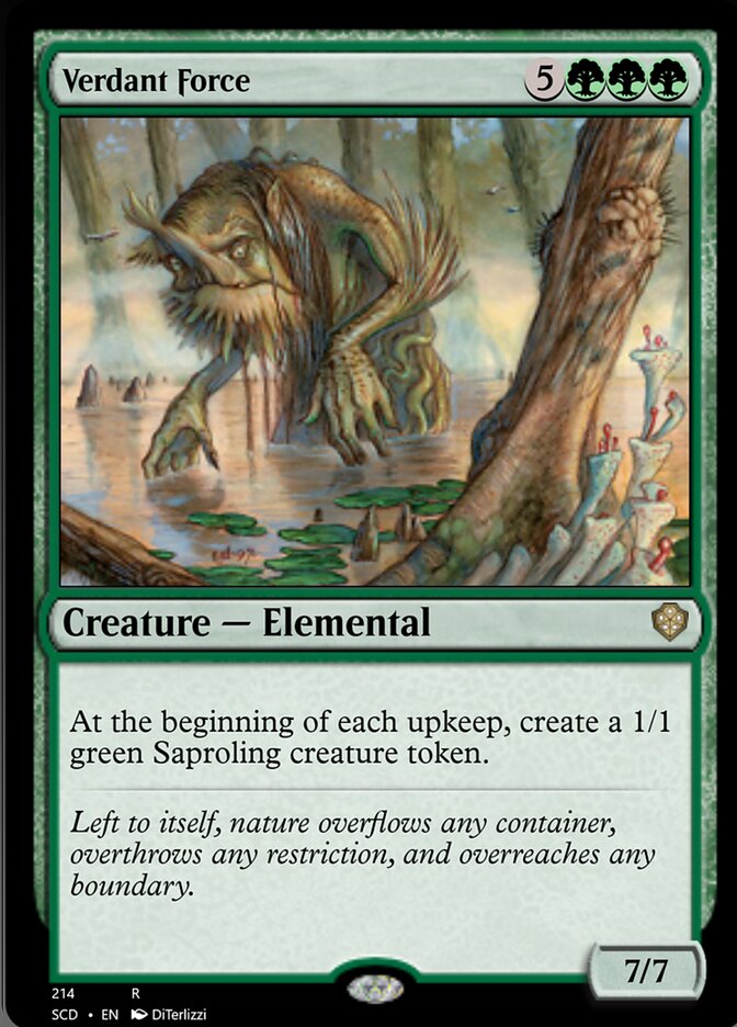 Verdant Force [Starter Commander Decks] | Tables and Towers