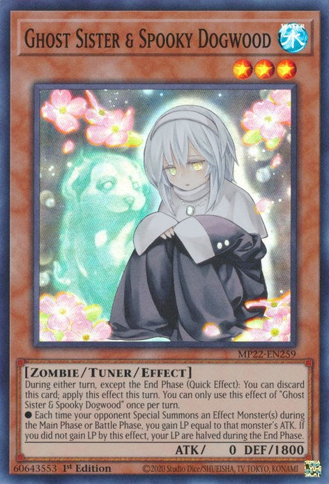 Ghost Sister & Spooky Dogwood [MP22-EN259] Super Rare | Tables and Towers