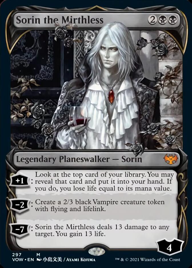 Sorin the Mirthless (Showcase Fang Frame) [Innistrad: Crimson Vow] | Tables and Towers