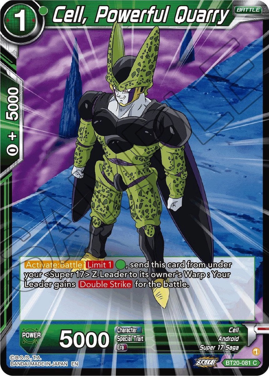 Cell, Powerful Quarry (BT20-081) [Power Absorbed] | Tables and Towers