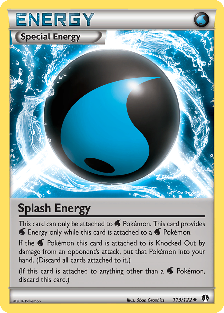 Splash Energy (113/122) [XY: BREAKpoint] | Tables and Towers