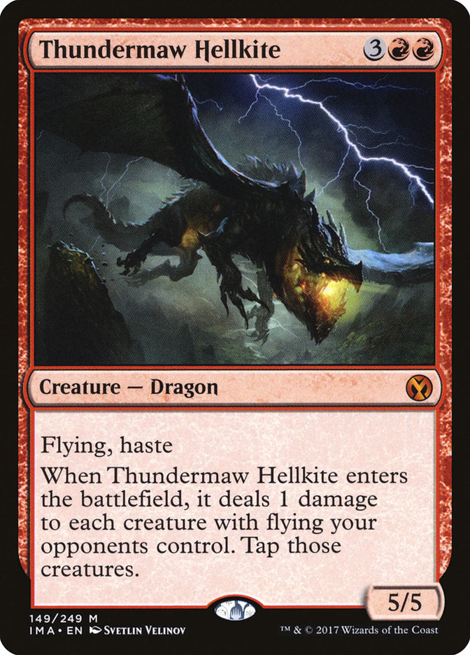 Thundermaw Hellkite [Iconic Masters] | Tables and Towers