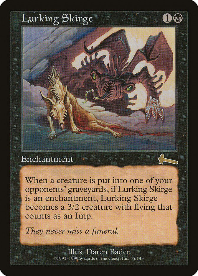 Lurking Skirge [Urza's Legacy] | Tables and Towers