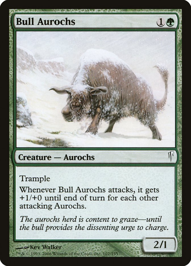 Bull Aurochs [Coldsnap] | Tables and Towers