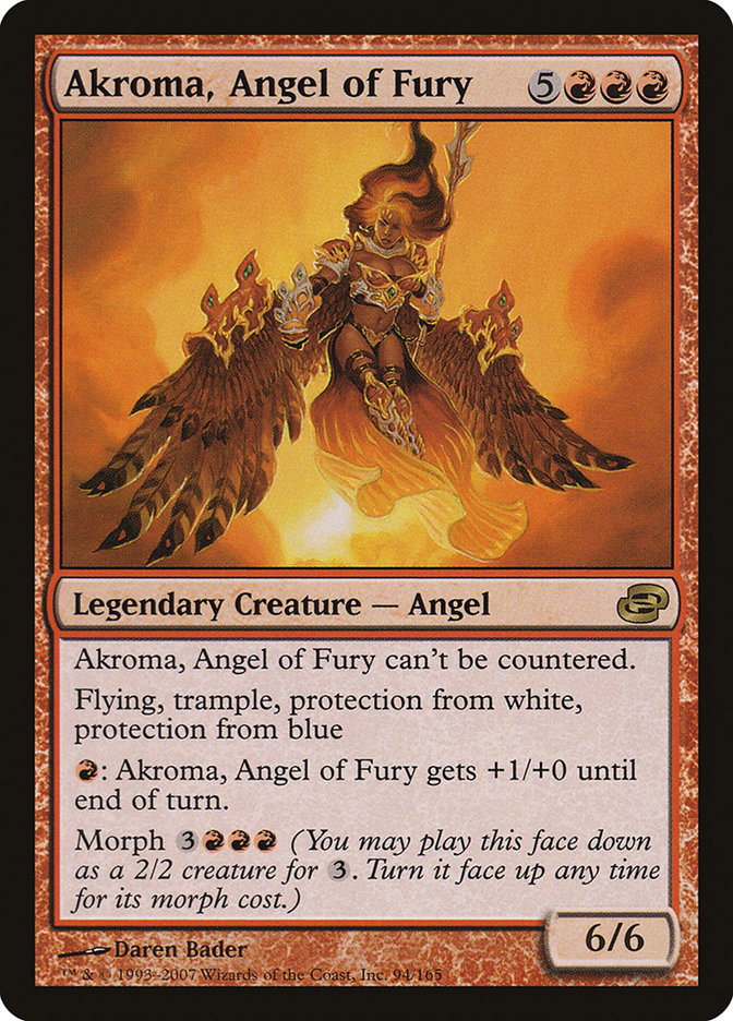 Akroma, Angel of Fury [Planar Chaos] | Tables and Towers