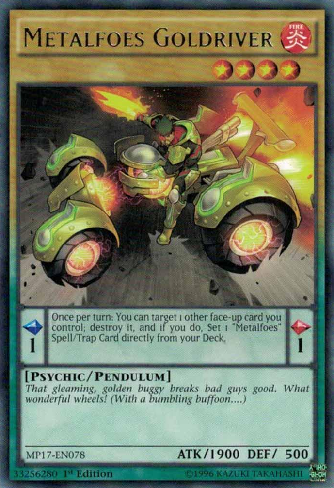 Metalfoes Goldriver [MP17-EN078] Rare | Tables and Towers