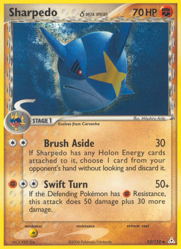 Sharpedo (53/110) (Delta Species) [EX: Holon Phantoms] | Tables and Towers