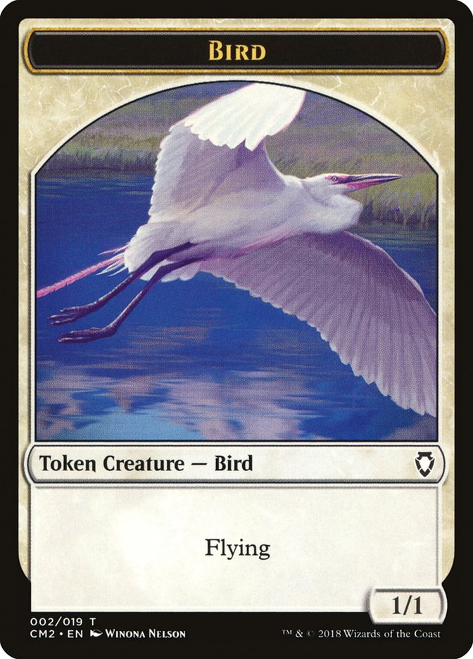 Bird Token [Commander Anthology Volume II Tokens] | Tables and Towers