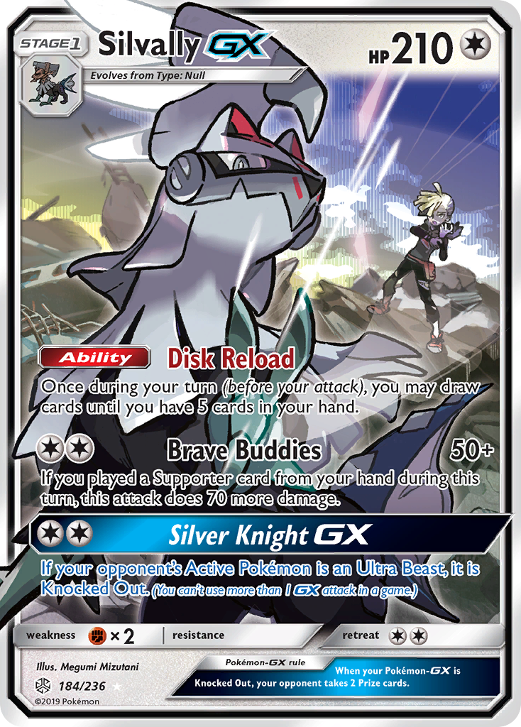 Silvally GX (184/236) [Sun & Moon: Cosmic Eclipse] | Tables and Towers