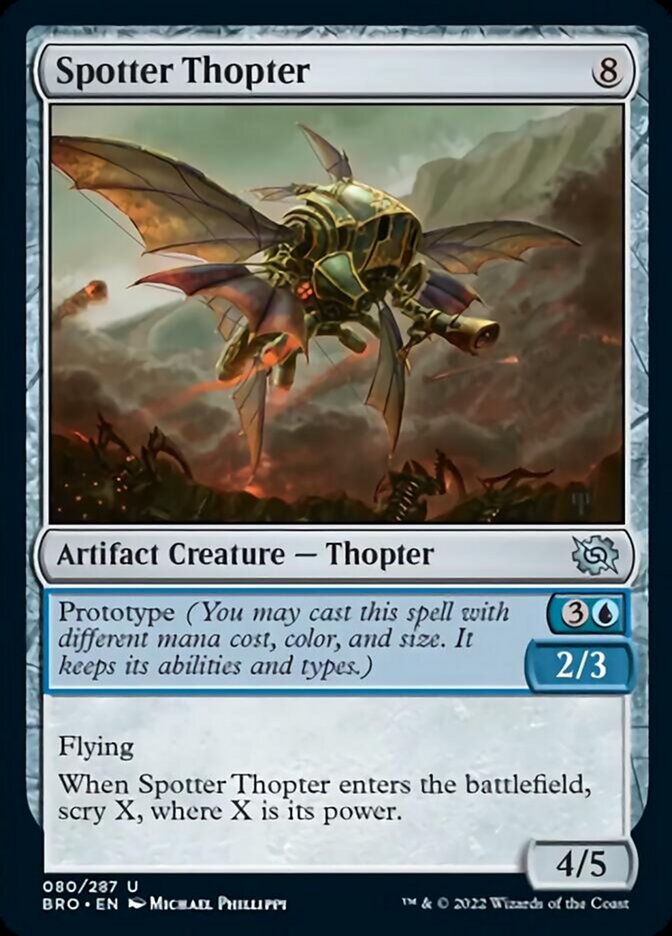 Spotter Thopter [The Brothers' War] | Tables and Towers