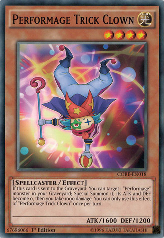 Performage Trick Clown [CORE-EN018] Common | Tables and Towers