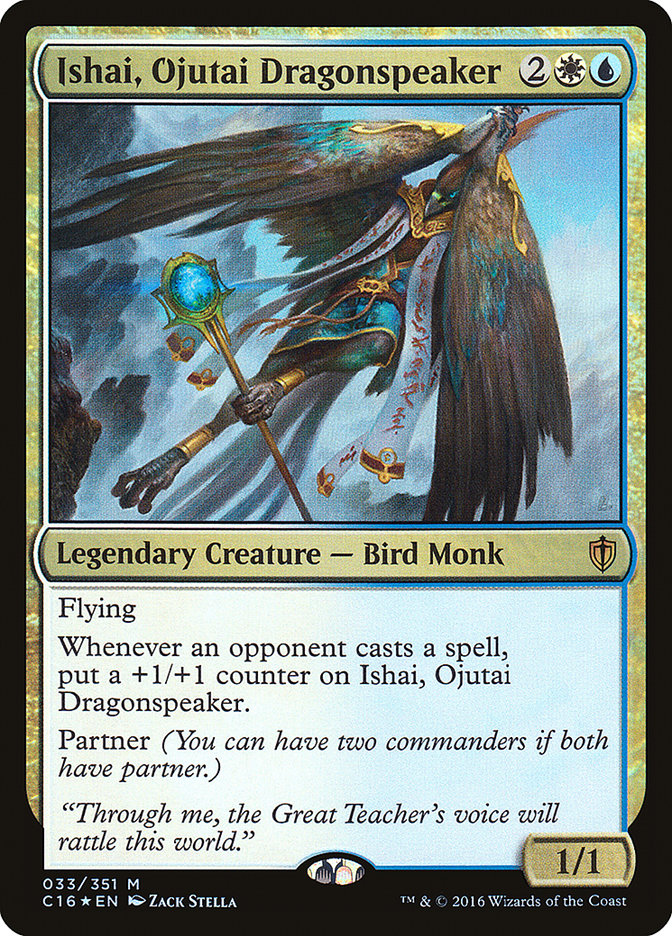 Ishai, Ojutai Dragonspeaker [Commander 2016] | Tables and Towers